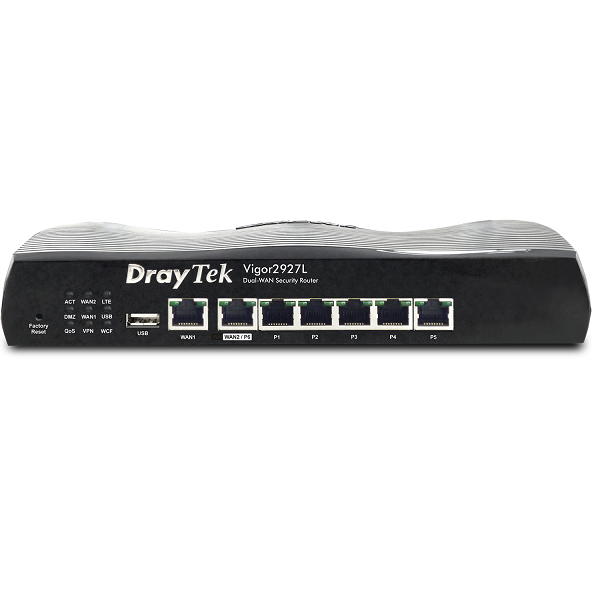 Router Wifi 4G LTE cân bằng tải DrayTek Vigor 2927Lac